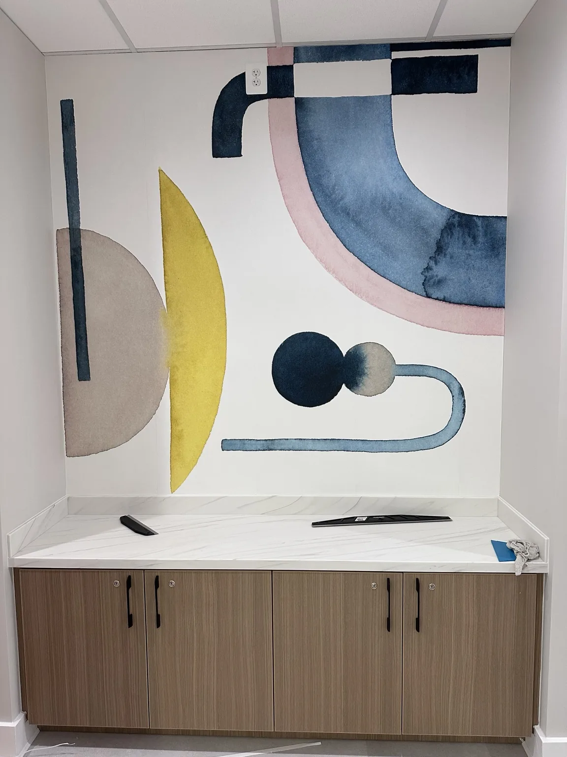 Designer Wallpaper Feature Wall